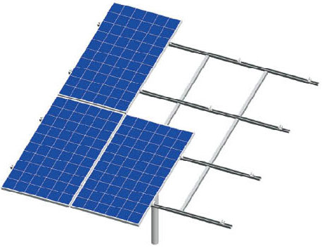 雙軸跟蹤光伏支架 提升發電效率的智能化解決方案